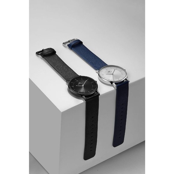 BRIGADA Men's Black Simple Business Casual Waterproof Quartz Wrist Watch - Picture 6 of 8